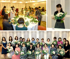 Luncheon Course on “English hand-tied bouquets”