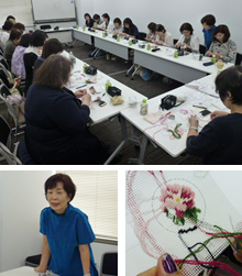 Trial Class of English Needlepoint Embroidery
