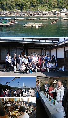 Outing to a Japanese Sake Brewery and Funaya-gun, Boathouses, in Ine.