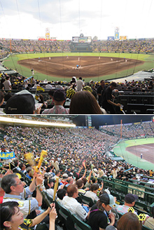 甲子園プロ野球観戦