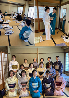 婦人部主催着付け教室〜手ぶらで楽しい着付け〜